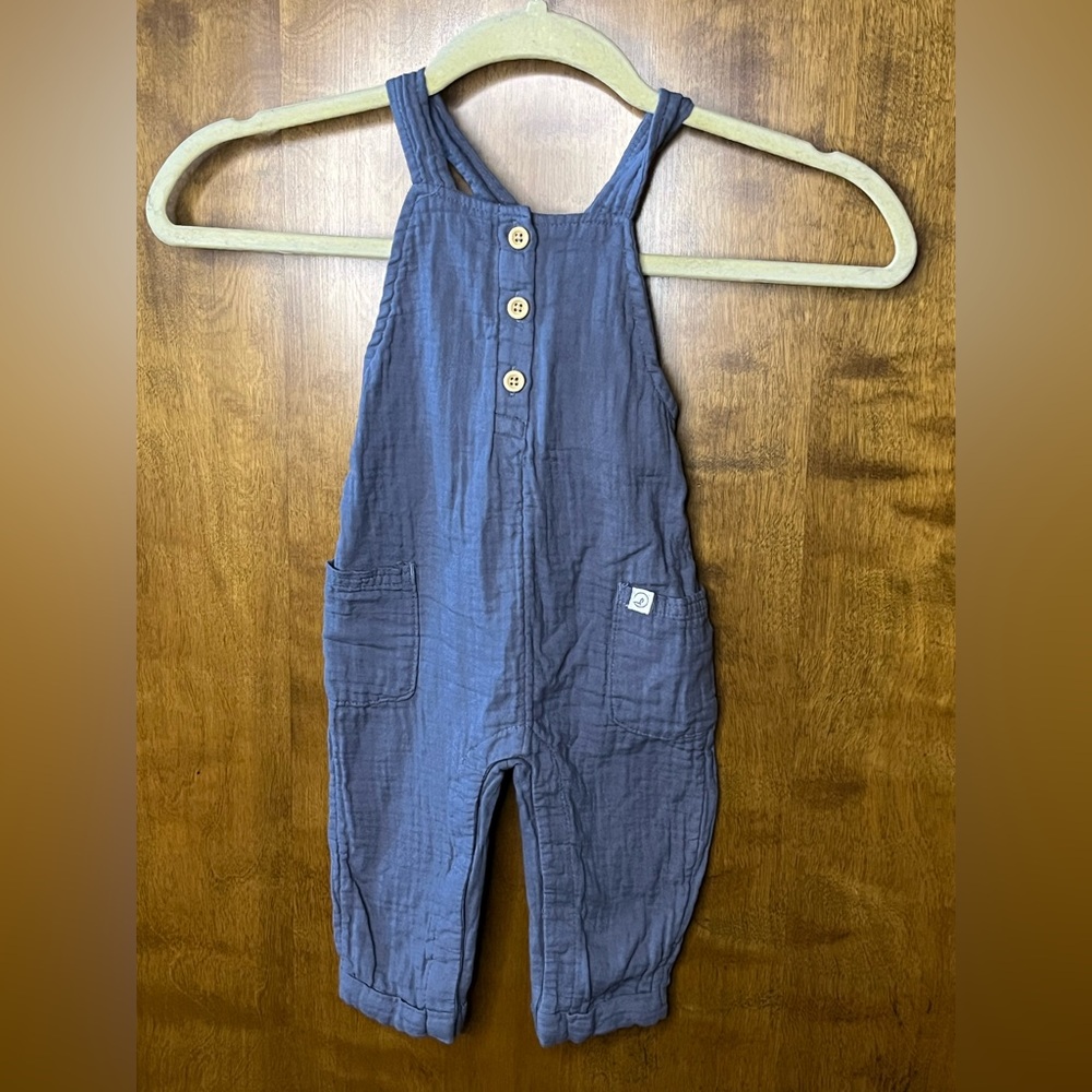 Cartier Kids Navy Overalls